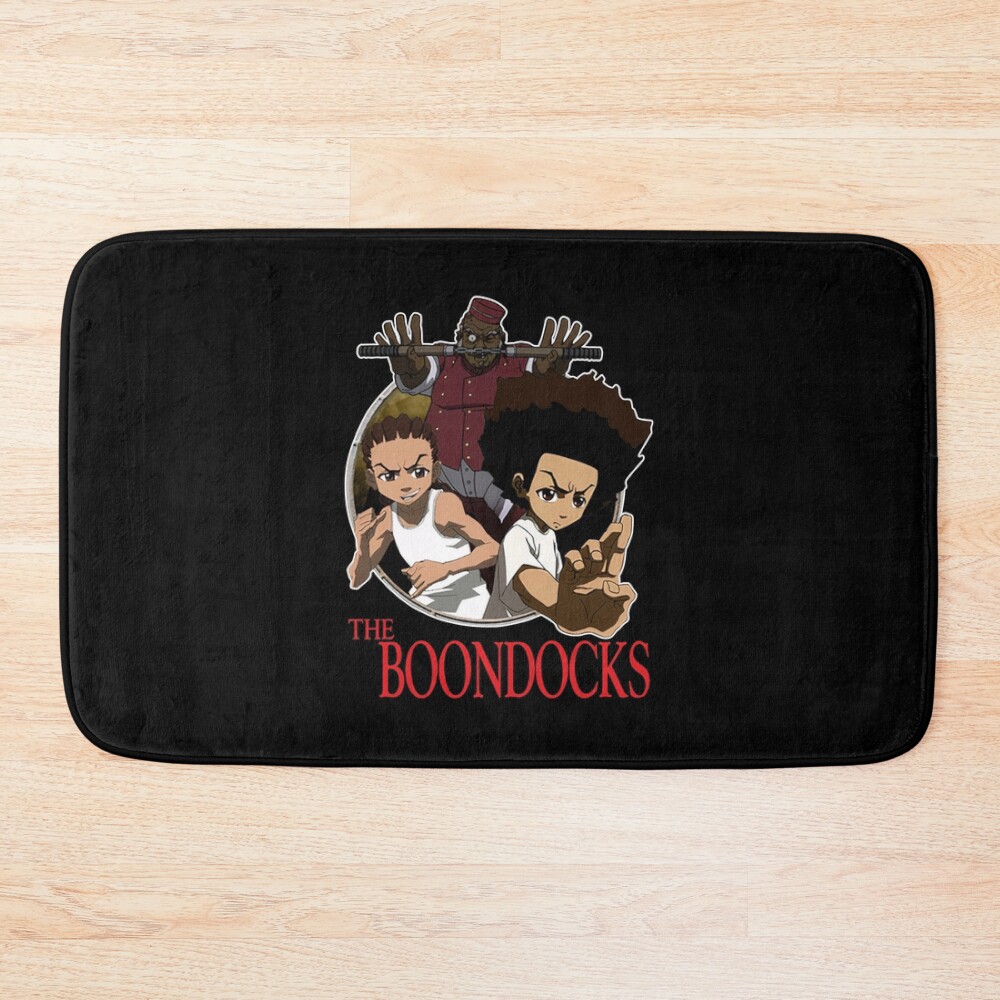The Boondocks Sitcom Poster Funny Bath Mat