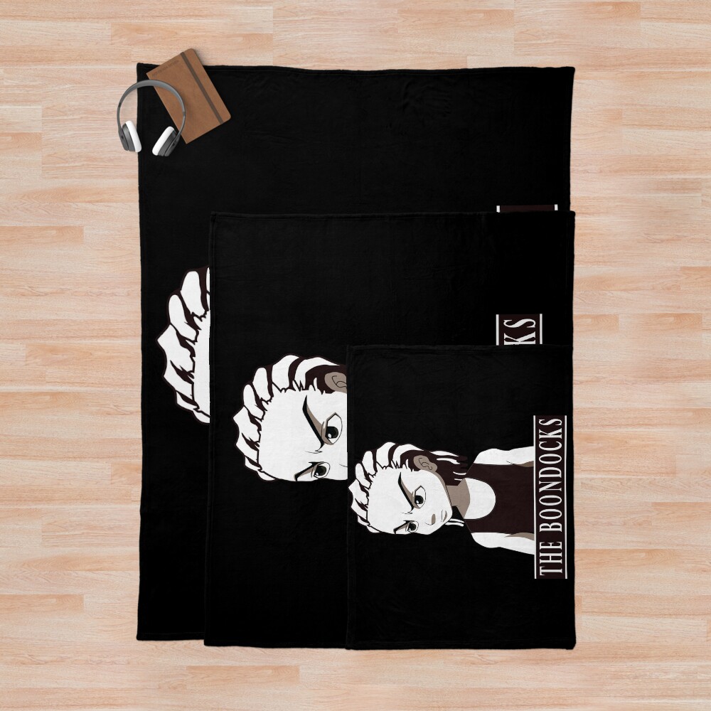 Feeman Boondocks Throw Blanket - Image 3
