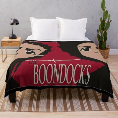 The Boondocks Poster Throw Blanket