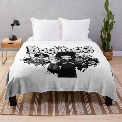 The Boondocks Retro Throw Blanket