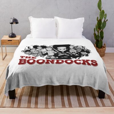 The Boondocks Vintage Throw Blanket