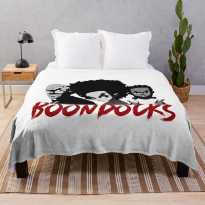 Boondocks Familys Throw Blanket