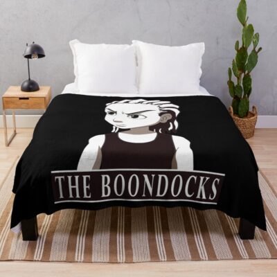 Feeman Boondocks Throw Blanket