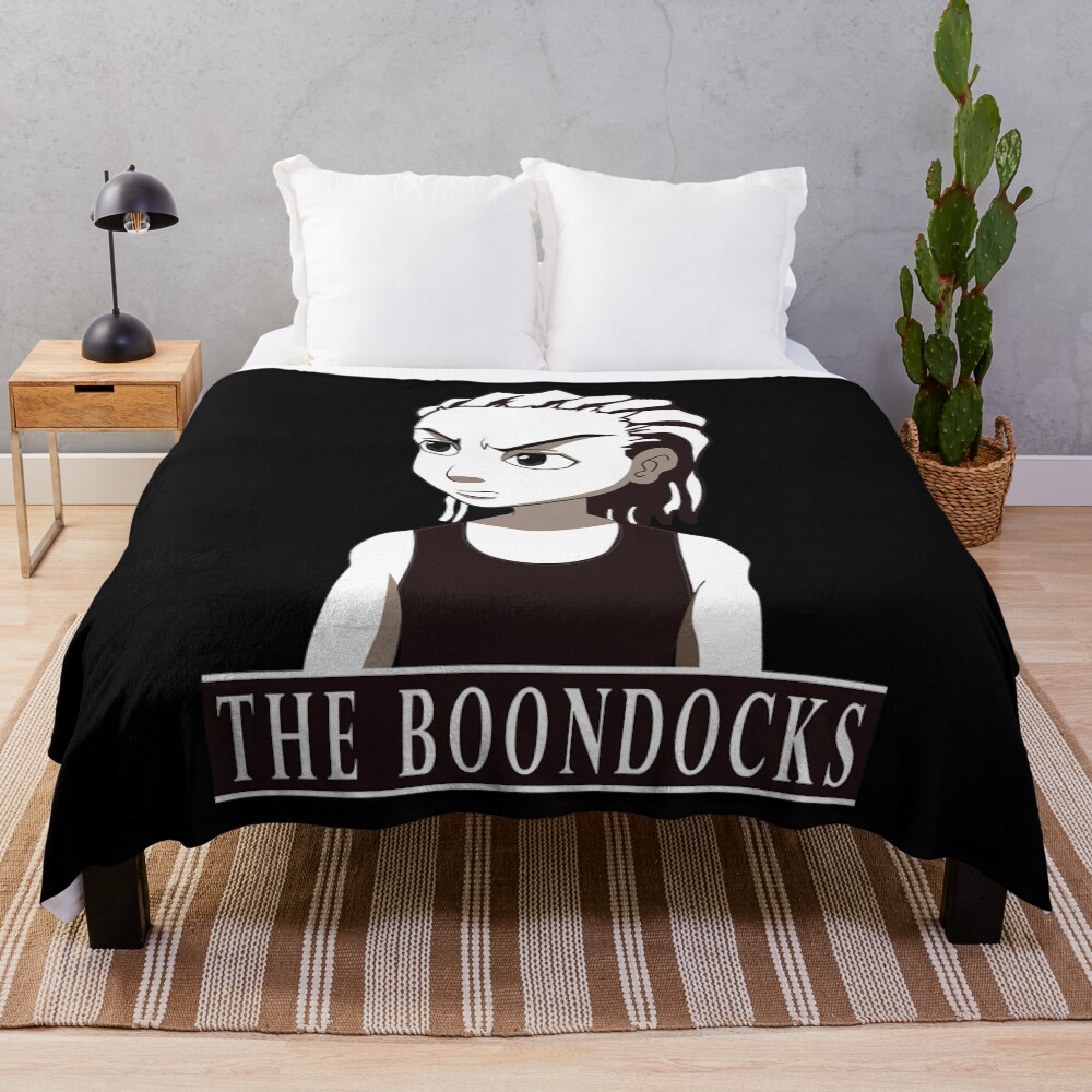 Feeman Boondocks Throw Blanket