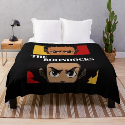 Boondocks Puffy Afro Throw Blanket