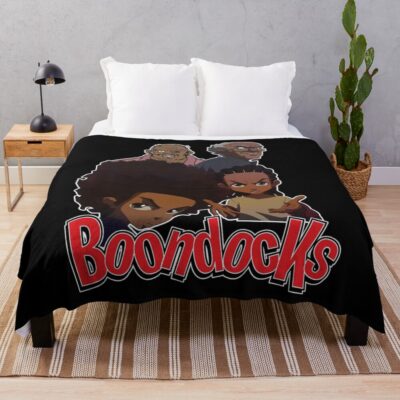 Boondocks Art Poster Throw Blanket
