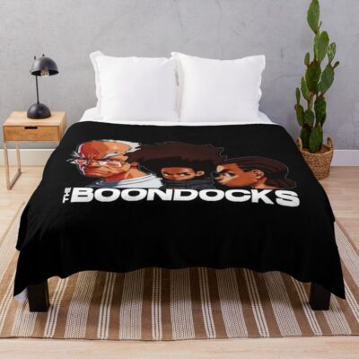 The Boondocks Huey Freeman Throw Blanket