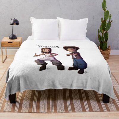 New Design The Boondocks Throw Blanket