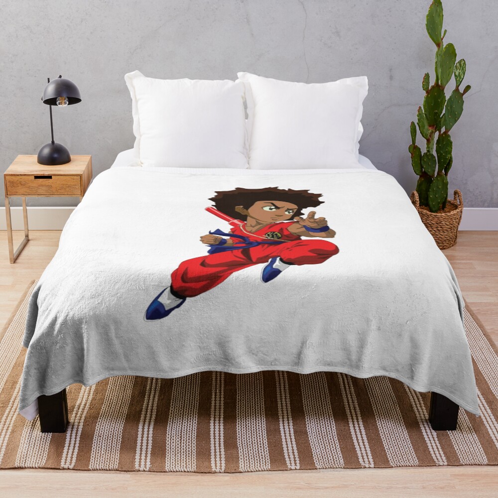 The Boondocks Huey Freeman Cute Throw Blanket