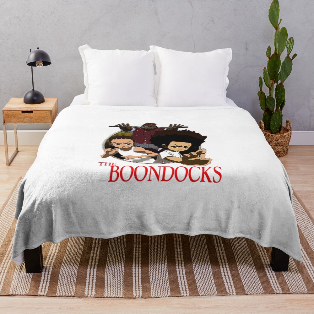 Best Selling The Boondocks Throw Blanket