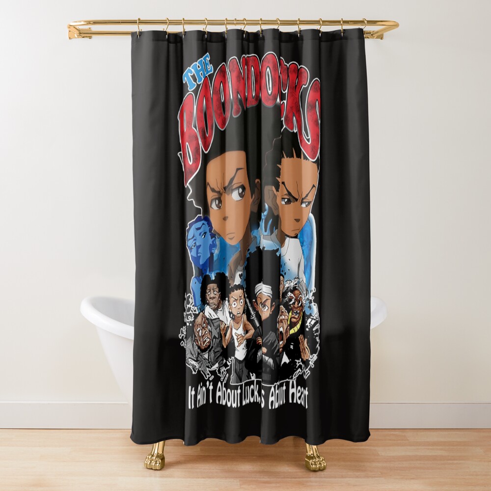 The Boondocks Sitcom Shower Curtain