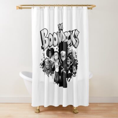 The Boondocks Retro Shower Curtain