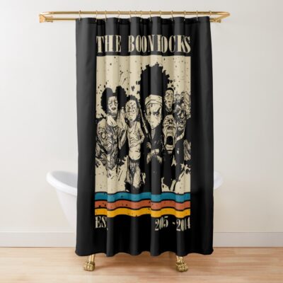 Retro The Boondocks Shower Curtain