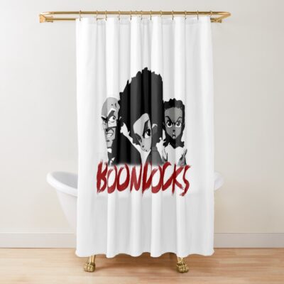 Boondocks Familys Shower Curtain