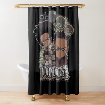 Boondocks Vintage Shower Curtain