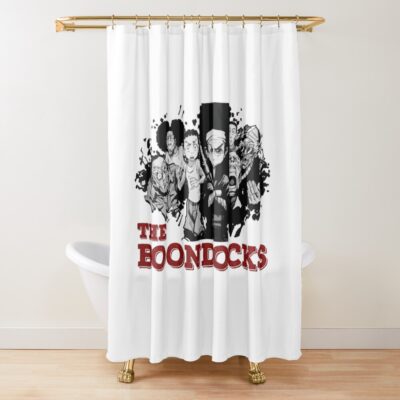 The Boondocks Vintage Shower Curtain