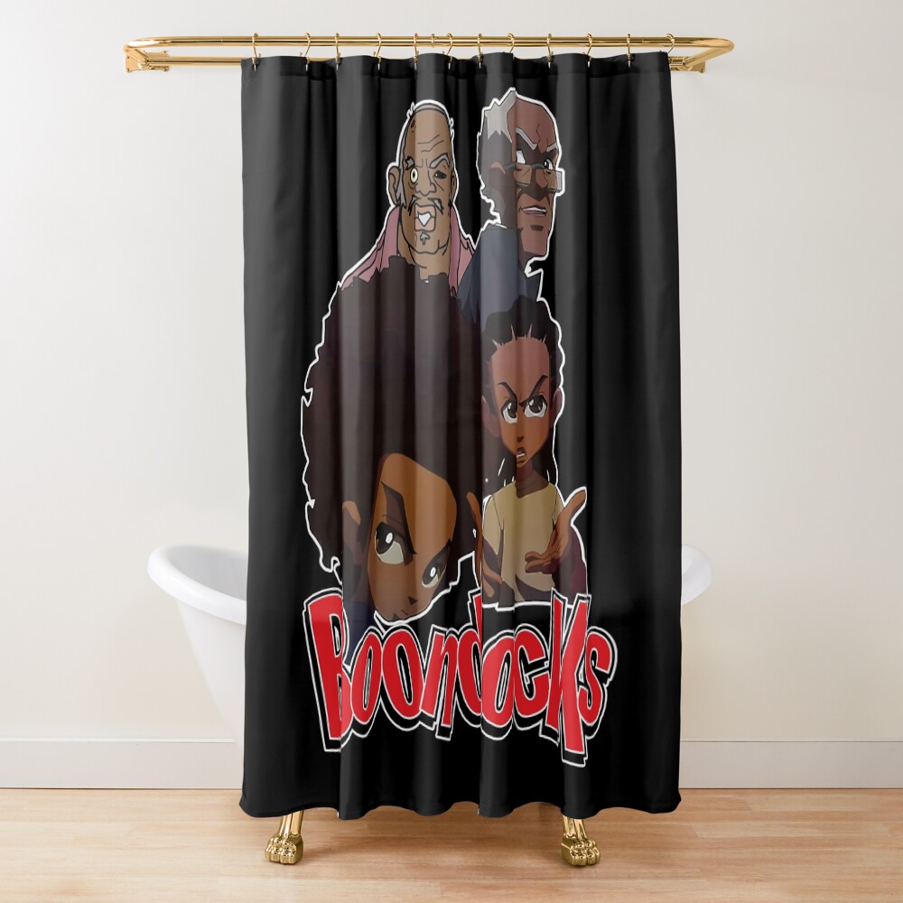 Boondocks Art Poster Shower Curtain