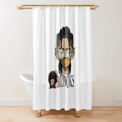 The Boondocks Bassic Shower Curtain
