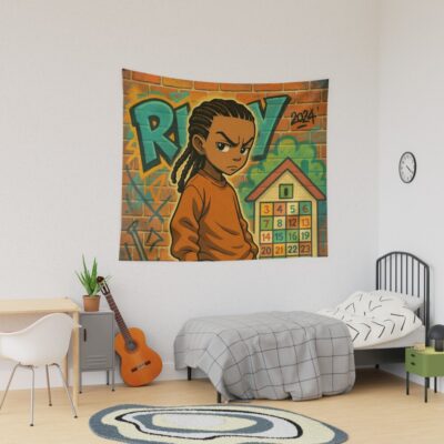 Riley Boondocks Street Art Tapestry